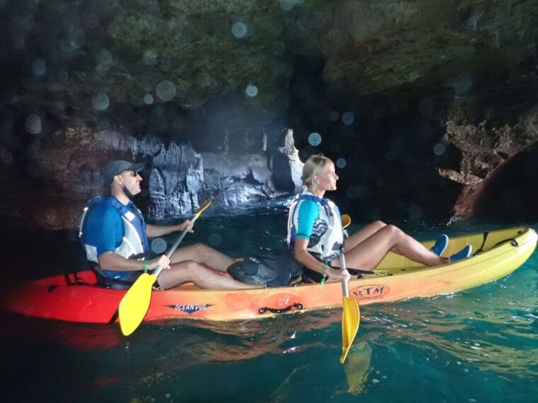 mogan-guided-kayak-to-caves-and-snorkeling-tour
