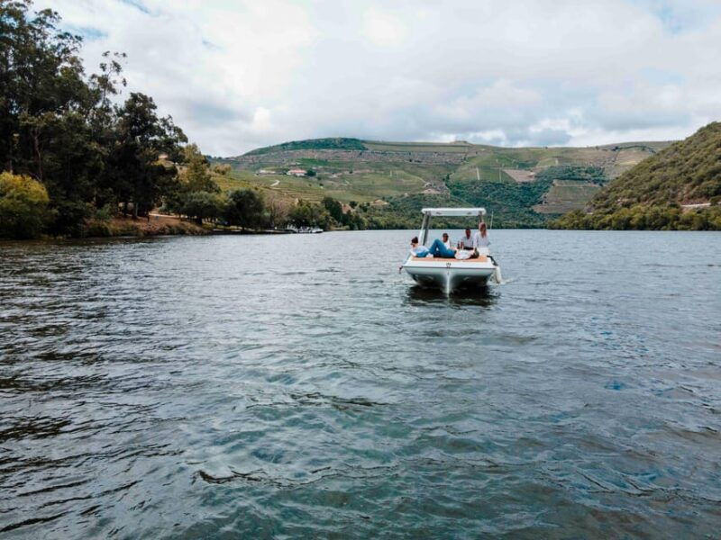 pinhao-private-electric-boat-tour-1h-wine-tasting-included
