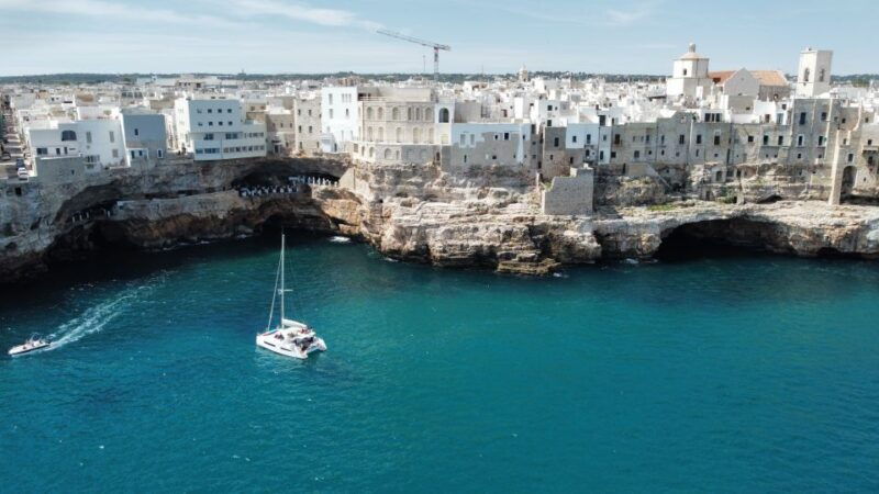polignano-a-mare-catamaran-tour-with-aperitif-local-food