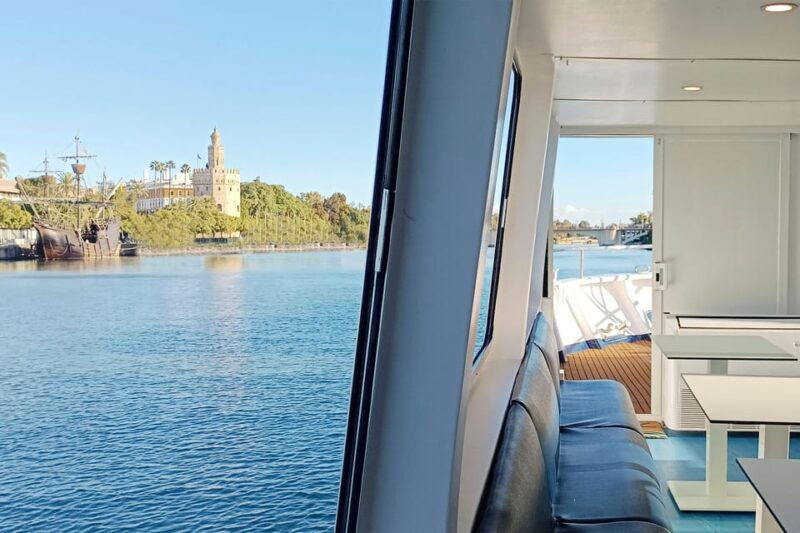 seville-restaurant-boat-ride-on-the-guadalquivir-river-with-lunch-dinner