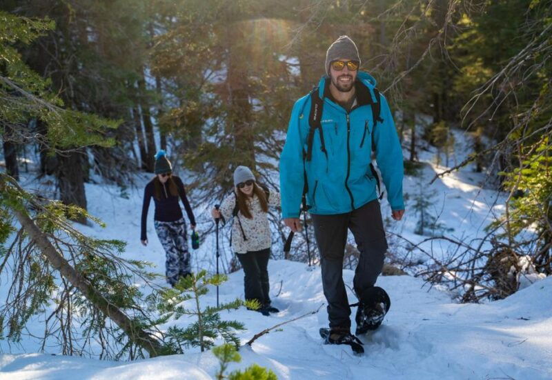 sunset-snowshoe-guided-hike