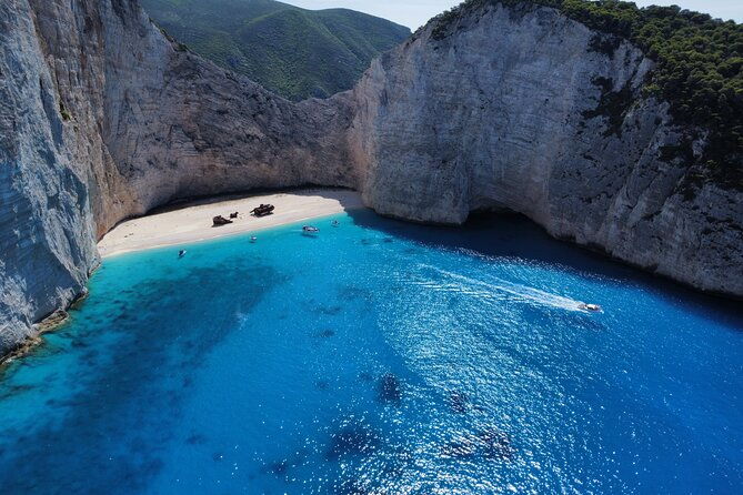 zakynthos-shipwreck-beach-with-blue-caves-land-and-sea-tour