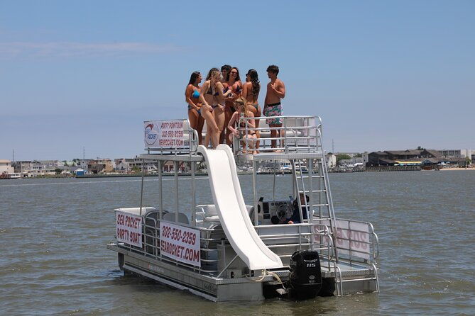 2-hour-sunset-ultimate-party-pontoon-rental-in-dewey-beach-de