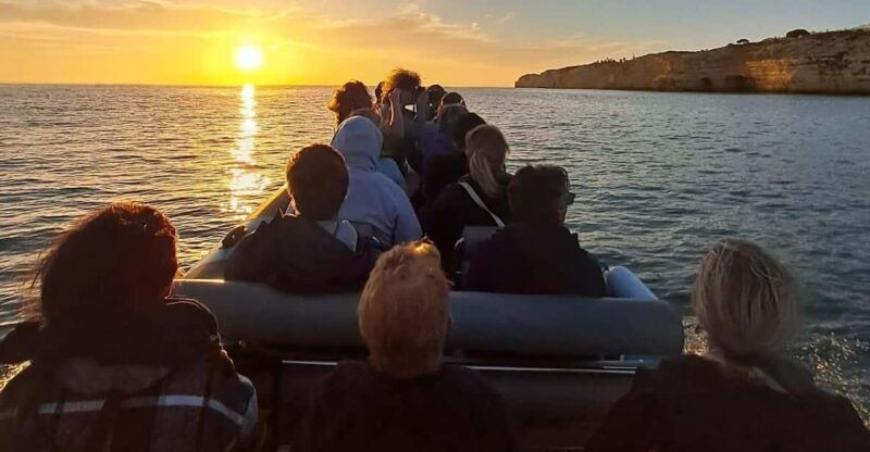 benagil-private-boat-tour-sunset