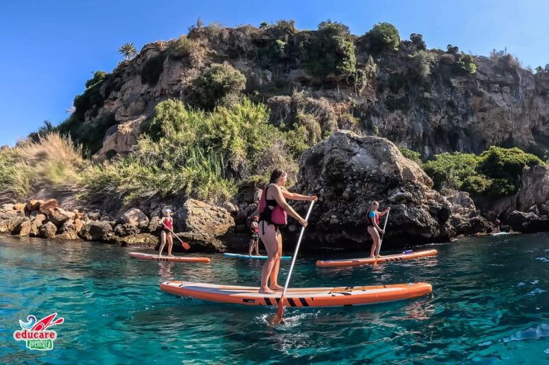 from-nerja-guided-paddle-surf-cliffs-and-maro-waterfall