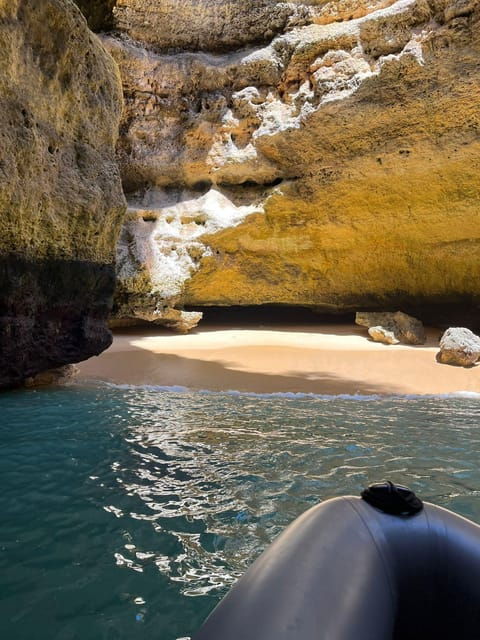 from-portimao-private-boat-tour-to-benagil-caves-speed-boat