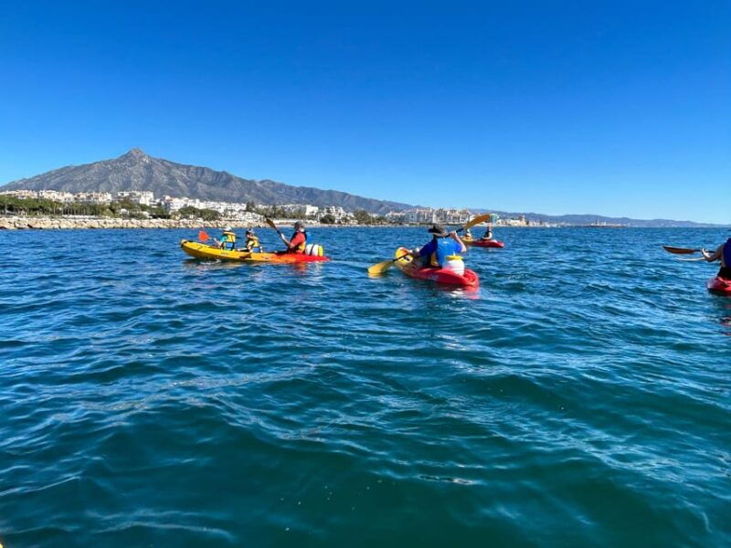 marbella-guided-kayak-tour-in-puerto-banus