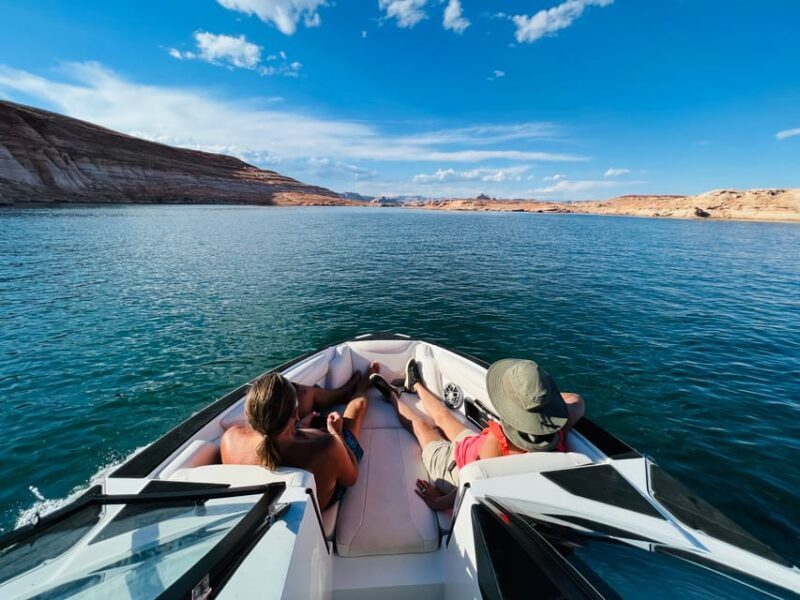 page-antelope-canyon-boat-tour-with-lake-powell-glen-dam