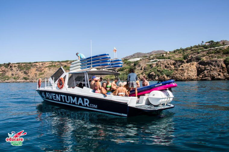 nerja-maro-waterfall-boat-trip-with-paddleboarding-drink