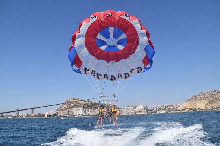 alicante-boat-trip-and-parasailing-experience-with-drink