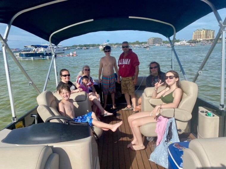 fort-walton-half-day-pontoon-boat-rental-to-crab-island