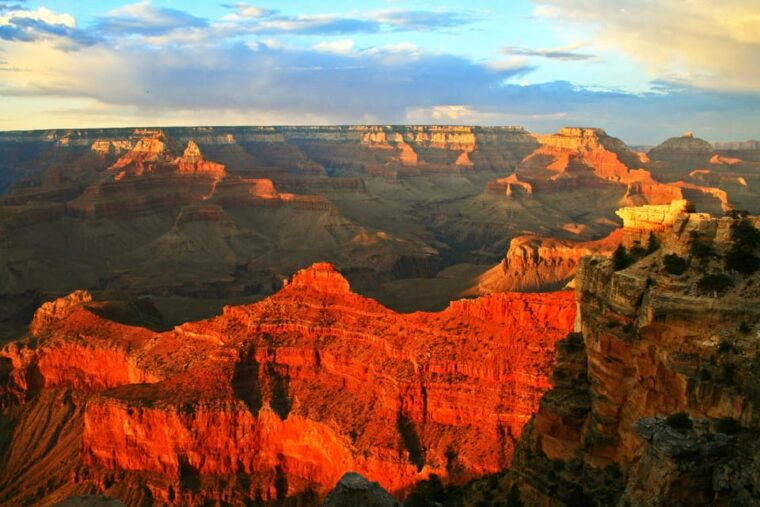 grand-canyon-village-tusayan-south-rim-sunset-tour-dinner