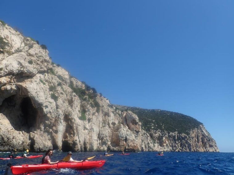 kayak-tour-of-capo-figari-golfo-aranci-3-hours