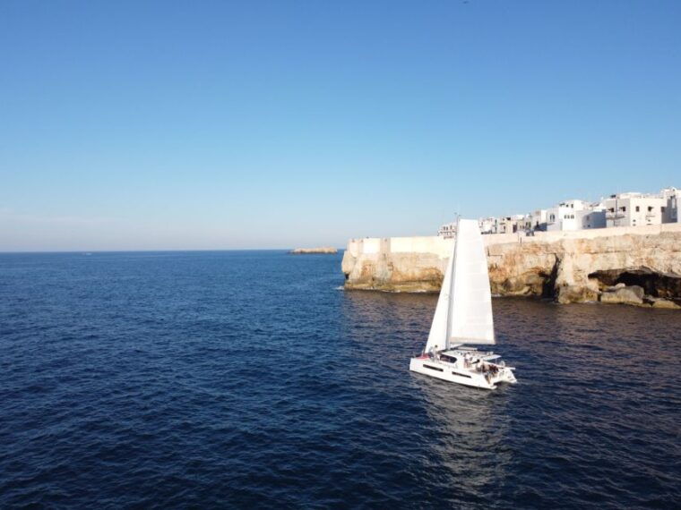 polignano-a-mare-catamaran-tour-with-aperitif-local-food