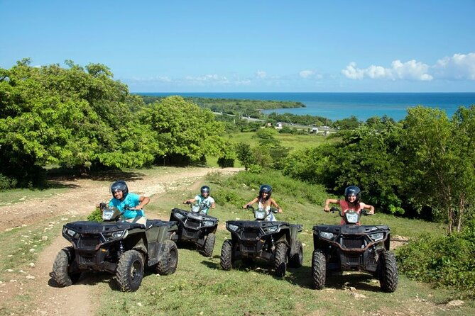 private-tour-to-7-mile-beach-ricks-cafe-with-atv-from-montego-bay