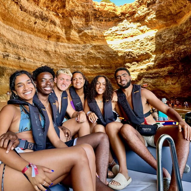 from-portimao-private-boat-tour-to-benagil-caves-speed-boat
