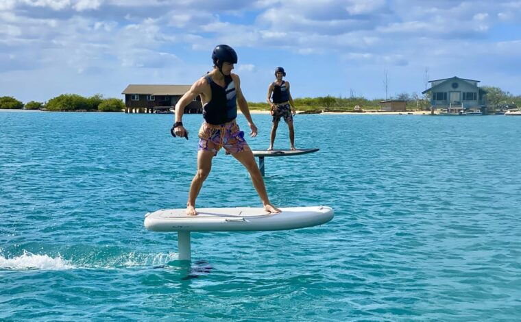 hawaii-electric-hydrofoil-surfing-group-lesson