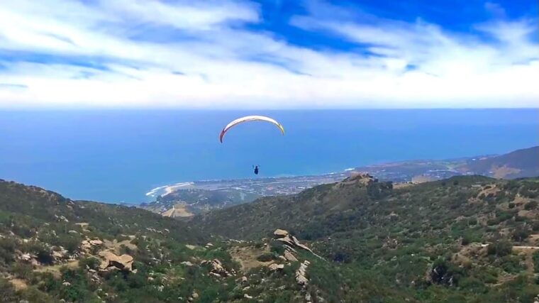 malibu-hills-to-beach-tandem-paragliding-flight-adventure