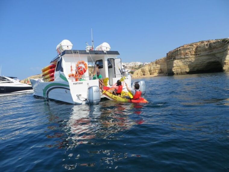 portimao-private-benagil-caves-catamaran-and-kayak-tour
