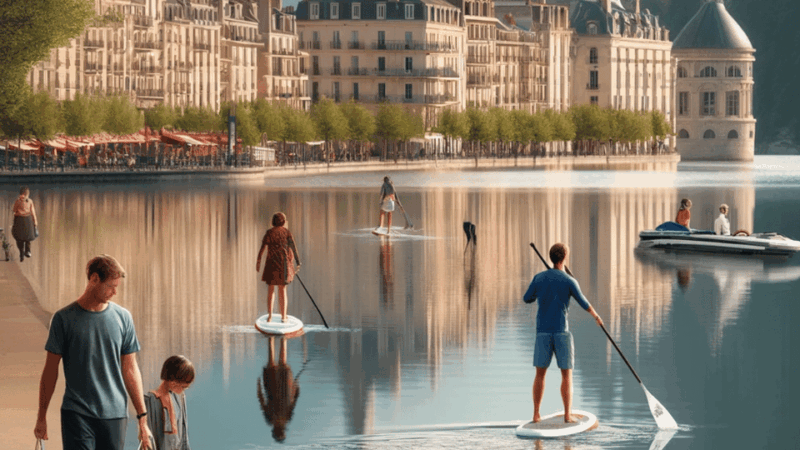 annecy-stand-up-paddle-and-shopping-at-courier