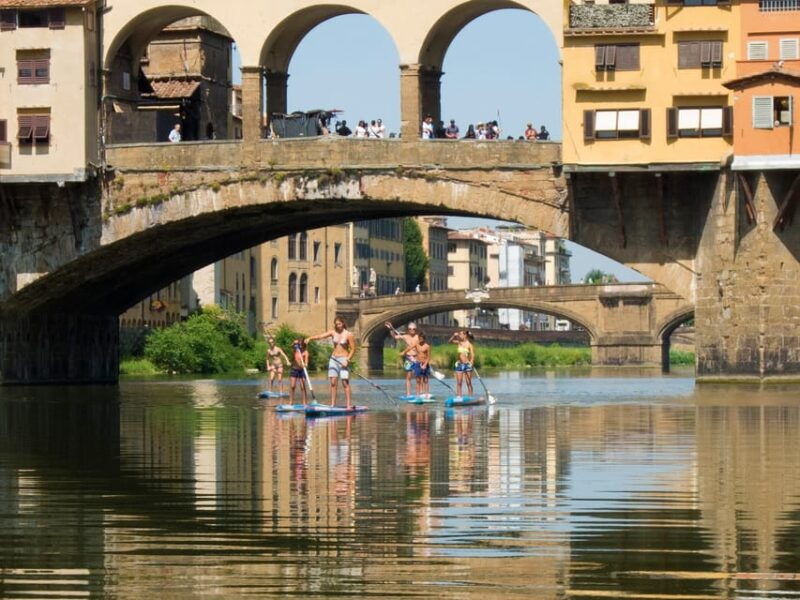 florence-ponte-vecchio-and-bridges-paddle-boarding-tour