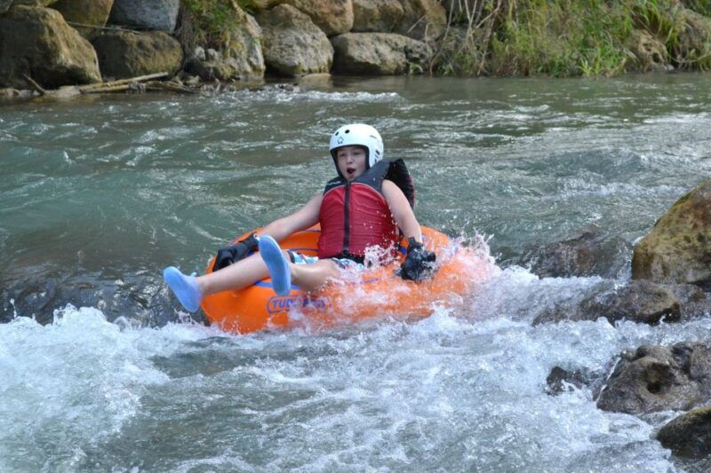 horseback-ride-blue-hole-secret-falls-river-tubing-tour