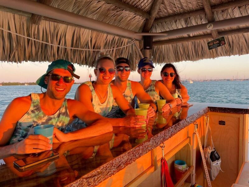 key-west-private-tiki-boat-sunset-cruise
