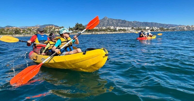 marbella-guided-kayak-tour-in-puerto-banus