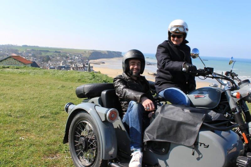 normandy-world-war-ii-private-2-hours-sidecar-tour-bayeux