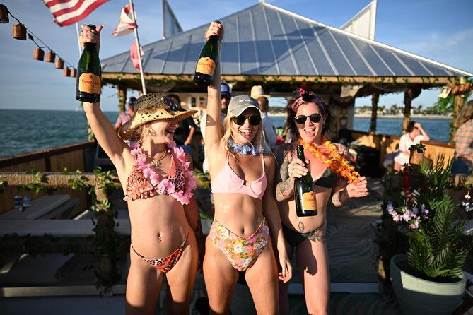 sandbar-safari-on-one-of-a-kind-tiki-boat-in-key-west