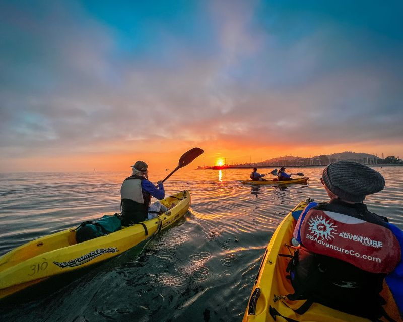 santa-barbara-harbor-sunset-kayak-tour-2-hours