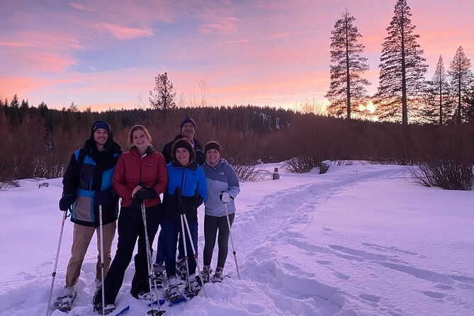 scenic-sunset-snowshoe-tour