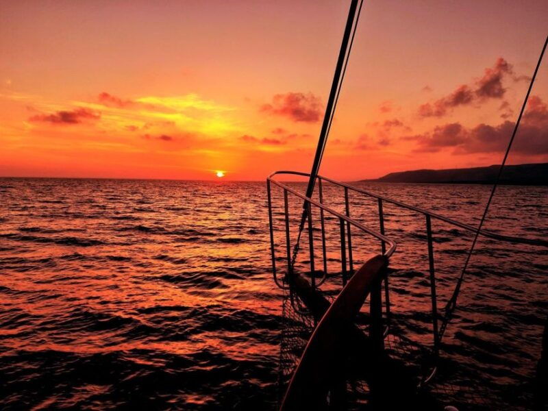 argostoli-sunset-cruise-with-swim-stops-dinner-and-wine
