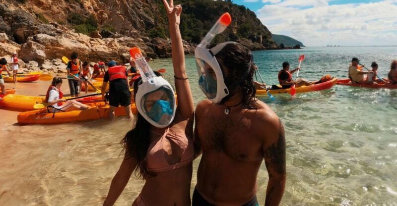 arrabida-kayak-wild-beach-snorkeling-with-pickup-option