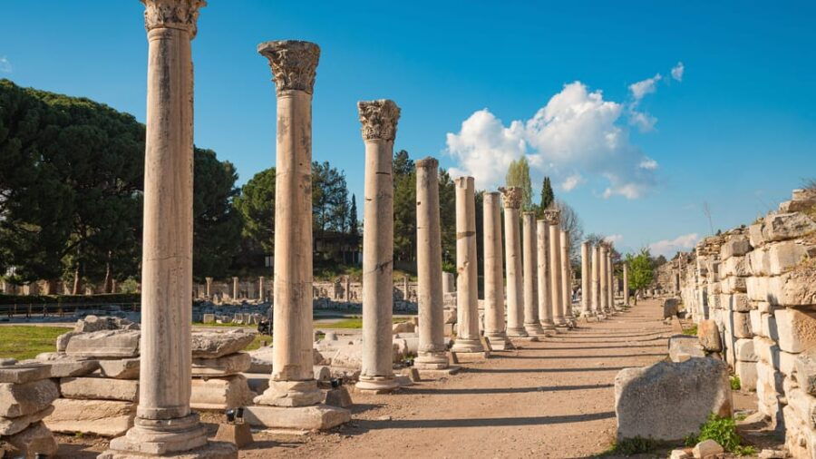 athens-ancient-corinth-nafplio-with-swim-honey-tasting-2