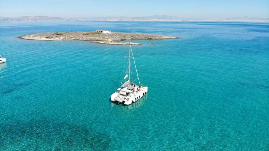 athens-half-day-morning-catamaran-cruise