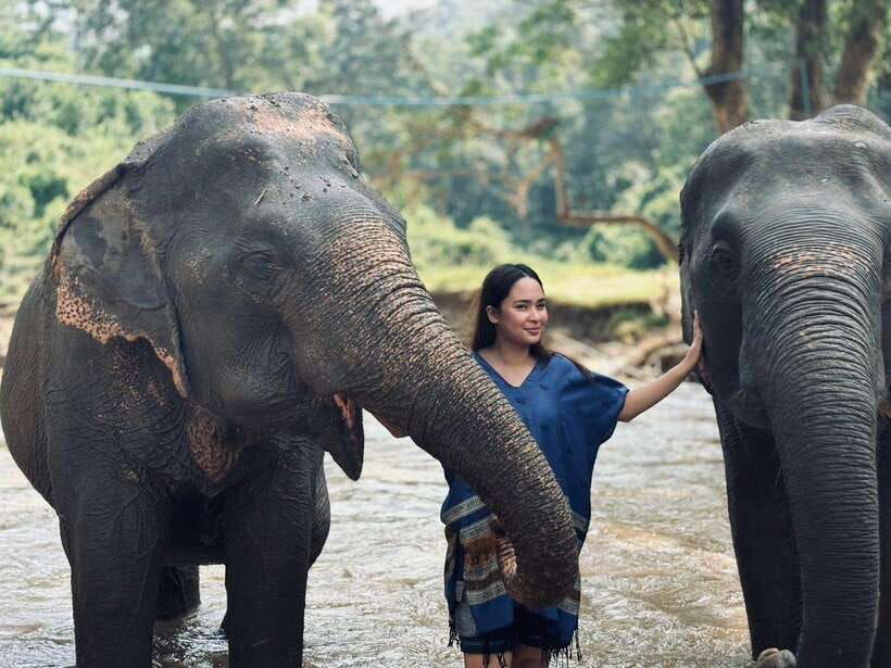 chiang-mai-elephant-sanctuary-long-neck-sticky-waterfall