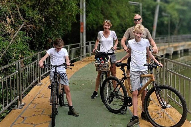 Family Bicycle Tour in the Green Oasis of Bangkok on Bamboo bikes - Exploring with Safety and Comfort