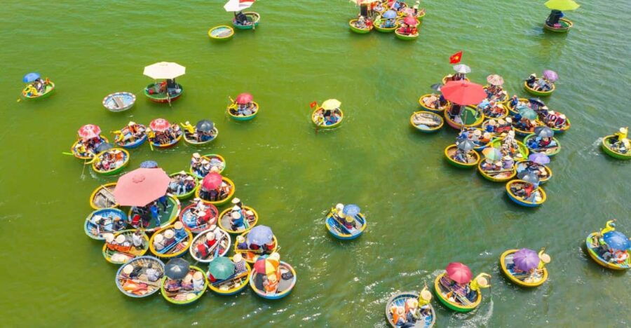 hoi-an-basket-boat-tour-includes-transfer-a-fresh-coconut