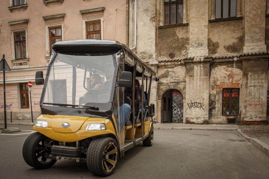 krakow-sightseeing-tour-by-electric-golf-cart
