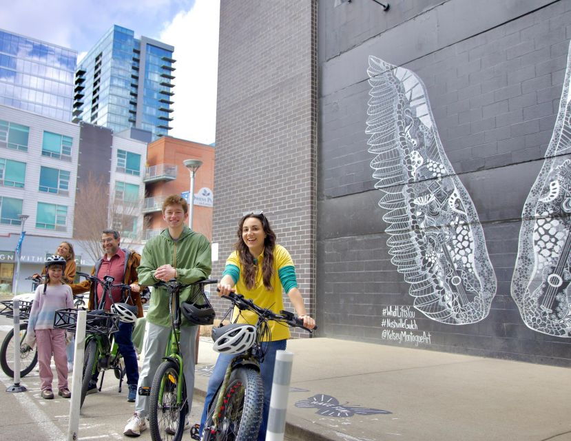 Nashville: Immersive E-Bike Tour of Music Citys History