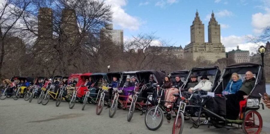 New York City: Classic Central Park Guided Pedicab Tour