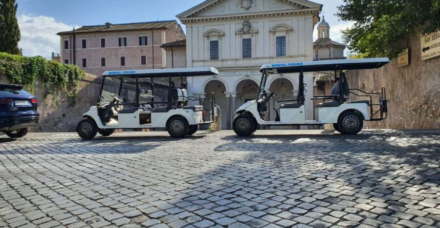 rome-catacombs-and-appian-way-golf-cart-small-group-tour