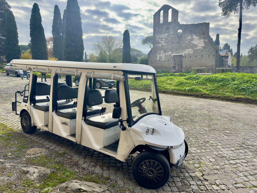 rome-private-golf-cart-tour-of-appian-way-catacombs