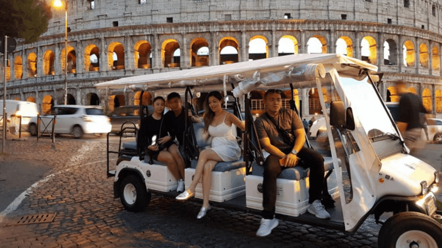 rome-private-golf-cart-tour-with-delicious-gelato