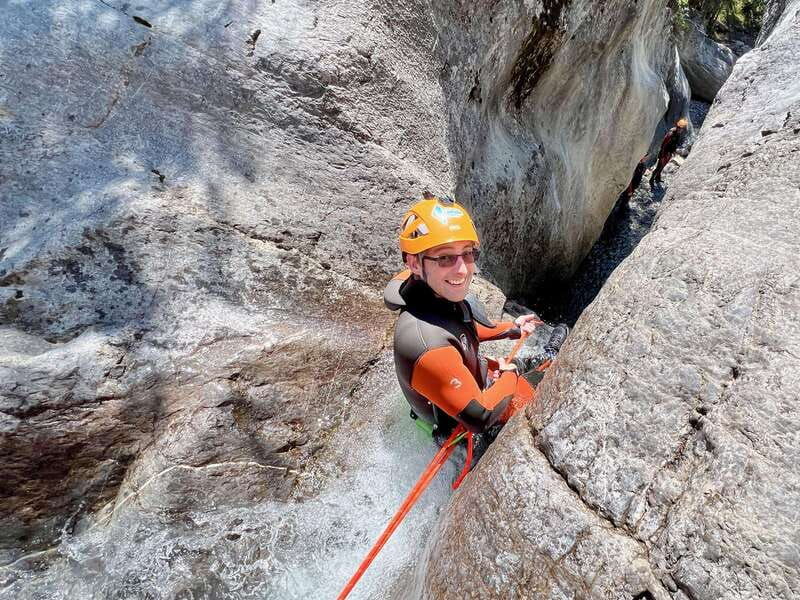 banff-beginner-canyoning-half-day-tour