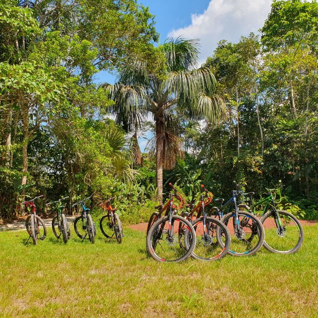 biking-in-peruvian-rainforest-with-lagoon-visit