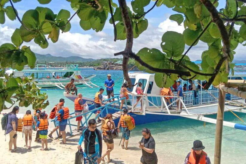 boracay-island-hopping-with-crystal-kayak-helmet-diving