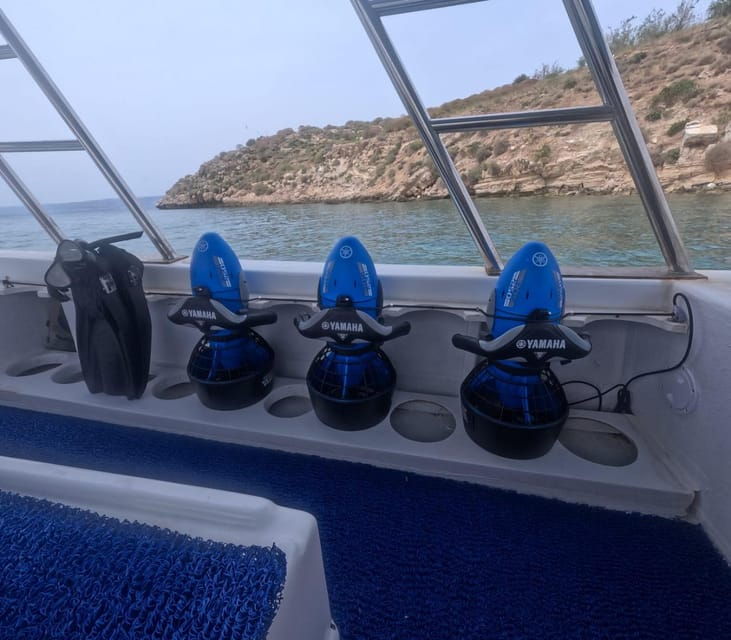 chania-sea-scooter-snorkeling-boat-tour