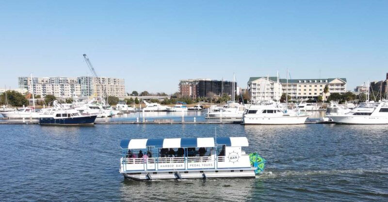 charleston-harbor-bar-pedal-boat-party-cruise